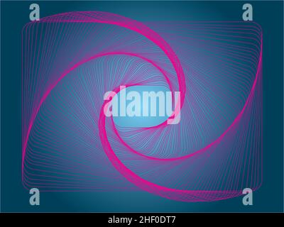 The graphics were created as a result of rectangle transformations in the graphics program. Scaling, rotation, and tonal transitions were applied. Stock Vector