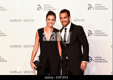 emporio armani fabio fognini