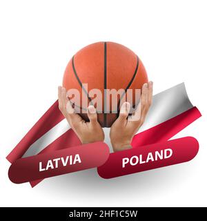 Poland v Latvia, Full Basketball Game