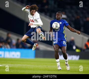 Malang Sarr of Chelsea - Chelsea v Tottenham Hotspur, Premier League ...