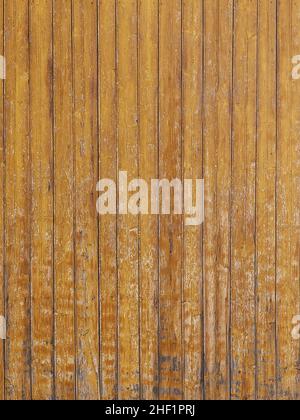 Vertical wooden background of thin planks. wooden texture Stock Photo