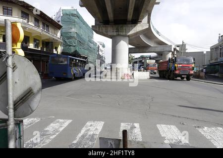 Metro Express (Mauritius) Stock Photo