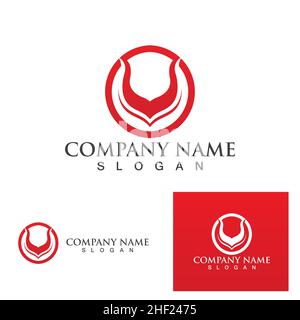 Devil horn Vector icon design illustration Template Stock Vector