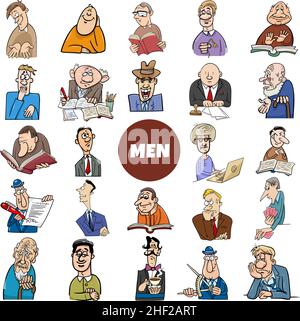 group of big men characters Stock Vector Image & Art - Alamy