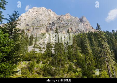 Rocky mountains in Durmitor national park, Montenegro. Stock Photo