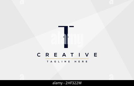 Modern creative T Logo Design and template. T TT icon initials based Monogram and Letters in vector Stock Vector