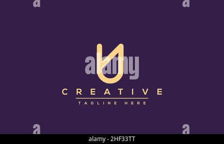 Modern creative letter U Logo Design. U UU icon initials based Monogram and Letters in vector Stock Vector