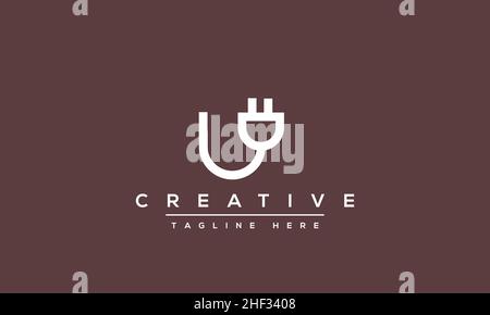 Modern creative letter U Logo Design. U UU icon initials based Monogram and Letters in vector Stock Vector