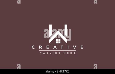 W letter logo Design Modern Monogram Icon. W WW initials based Template and Letters in vector Stock Vector