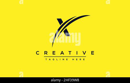 X letter logo Design Modern Monogram Icon. X XX initials based Template and Letters in vector Stock Vector