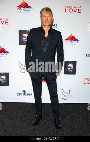 Hollywood, USA. 13th Jan, 2022. Brian Tyler attends The Premiere Of Pinnacle Peak Films 'Redeeming Love' at DGA Theater, Hollywood, CA on January 13, 2022 Credit: Eugene Powers/Alamy Live News Stock Photo