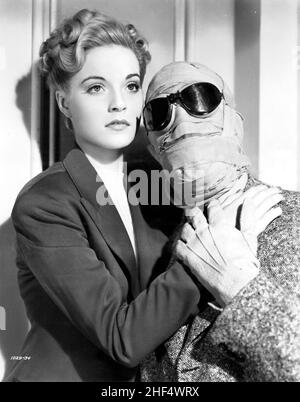 CEDRIC HARDWICKE and NAN GREY in THE INVISIBLE MAN RETURNS (1940), directed by JOE MAY. Credit: UNIVERSAL PICTURES / Album Stock Photo