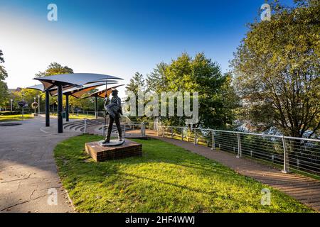 Staines, Surrey, England - local area photography Stock Photo