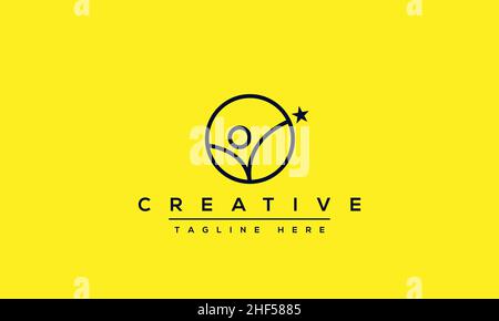 Y Logo Design modern and creative template. Y YY icon initials based Monogram and Letters in vector Stock Vector