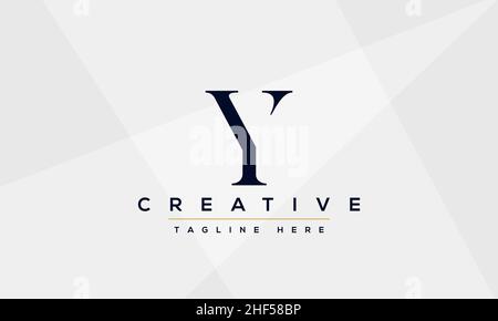 Y Logo Design modern and creative template. Y YY icon initials based Monogram and Letters in vector Stock Vector