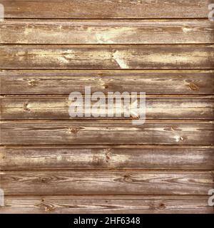 rustic old timber wood wall weatherboard realistic vector background texture Stock Vector