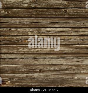 rustic old timber wood wall floor realistic background texture vector illustration Stock Vector
