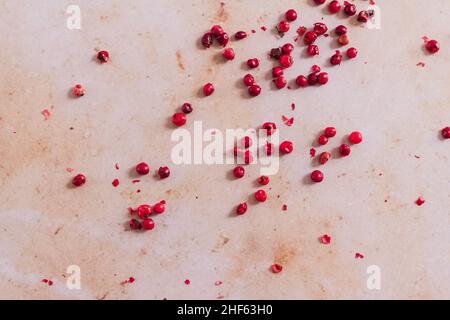 Pink peppercorn Stock Photo