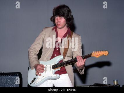 Mick Taylor plays with John Mayall during Mayall's 