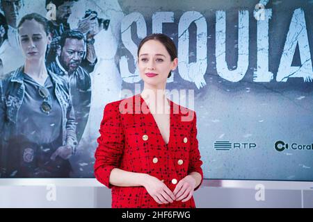 Madrid, Spain. 14th Jan, 2022. Actress Elena Rivera attends the 'Sequia' photocall at the RTVE studios in Madrid. (Photo by Atilano Garcia/SOPA Images/Sipa USA) Credit: Sipa USA/Alamy Live News Stock Photo