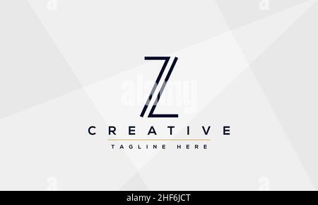 Z Logo Design modern and creative template. Z ZZ icon initials based Monogram and Letters in vector Stock Vector