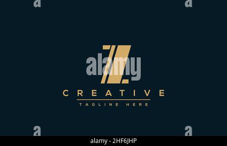Z Logo Design modern and creative template. Z ZZ icon initials based Monogram and Letters in vector Stock Vector