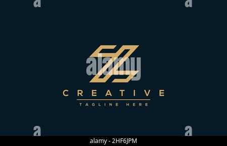 Z Logo Design modern and creative template. Z ZZ icon initials based Monogram and Letters in vector Stock Vector