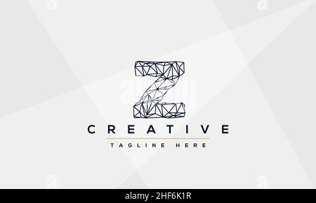 Z Logo Design modern and creative template. Z ZZ icon initials based Monogram and Letters in vector Stock Vector