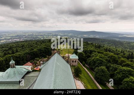 Europe,  Poland,  Swietokrzyskie,  Swiety Krzyz Stock Photo