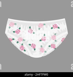 Underwear Women Panties Cotton Cute Floral Print Low Rise Girls