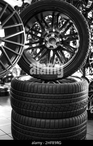 car, wheel, replacement, tires, rims, driving, safety, tread, storage ...