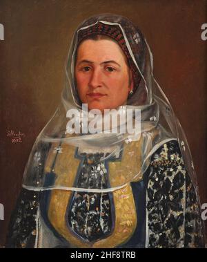 Sava Hentia - Portret de femeie Stock Photo - Alamy