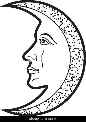 sca heraldry clipart moon