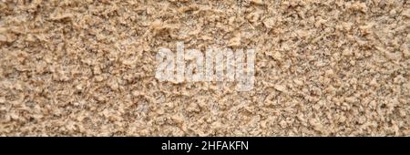 Beige background texture of hard carpet close up Stock Photo