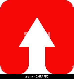 Upload icon logo design vector illustration template Stock Vector
