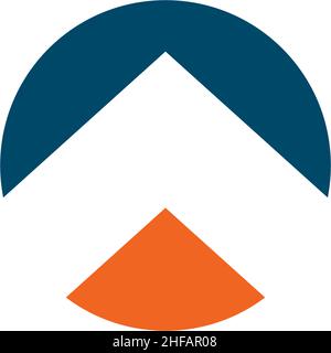 Upload icon logo design vector illustration template Stock Vector