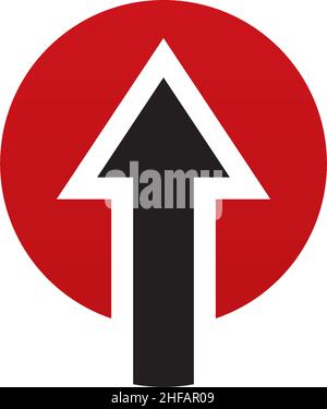 Upload icon logo design vector illustration template Stock Vector