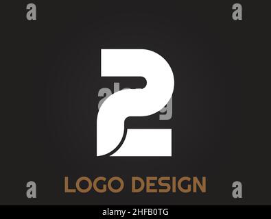 numbers in a beautiful design , logo design Stock Vector