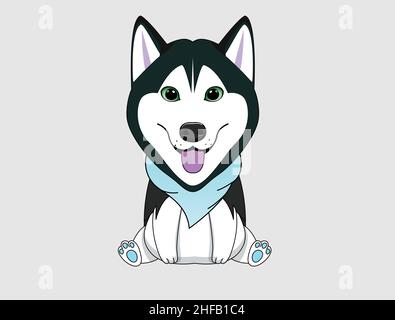 Cute little dog portrait Vector , Premium Quality Stock Vector