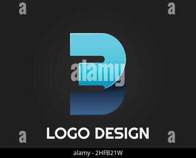 numbers in a beautiful design , logo design Stock Vector