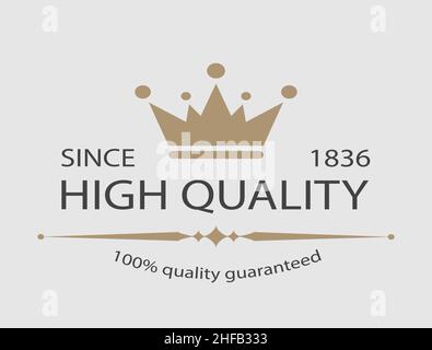 Vintage Retro Vector Logo  , Premium Quality Stock Vector
