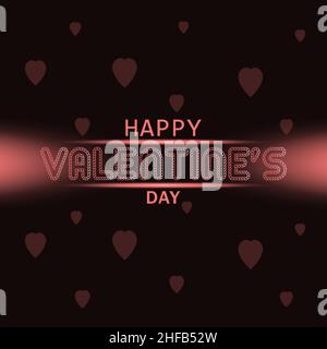 valentines day card background illustration, great for greeting cards, banners, posters, valentines gifts Stock Vector