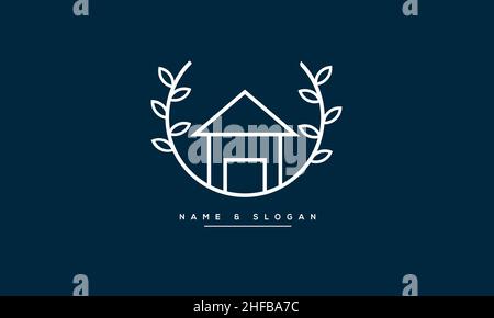 Real Estate Logo Design For Business Stock Vector
