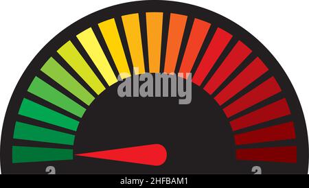 Dashboard speedometer icon vector illustration Stock Vector Image & Art ...