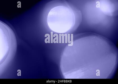 abstract lens flare on black background. blue, red, orange, green defocused bokeh lights. glowing color burst. bokeh abstract backdrop. Stock Photo