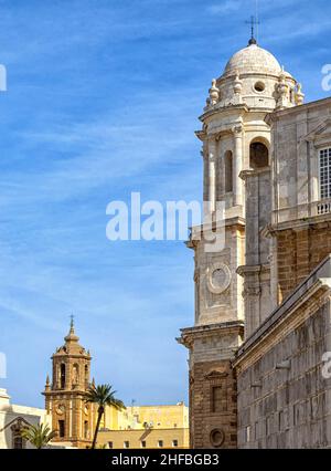 Catedral de Cádiz, España Stock Photo