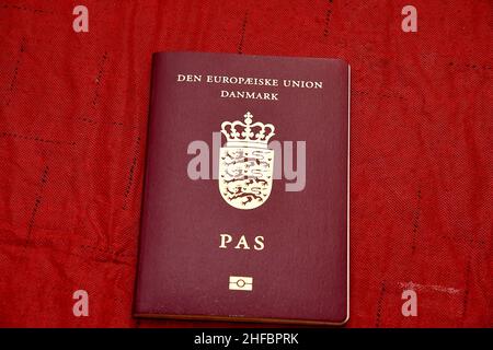 Copenhagen/Denmark 23.September 2018..Denmark's passport and danish ruoepan passport most powerfull passport in the world.  .  (Photo.Francis Joseph Dean / Deanpictures. Stock Photo