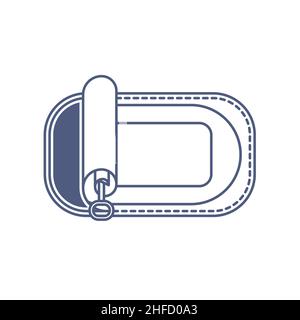 Canned fish icon, tin can with wrap opener, spiced sprats and  anchovy pack, vector Stock Vector