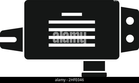 Ac voltage regulator icon simple vector. Power electric. Transformer ...