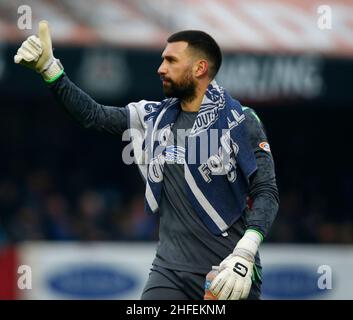 DAGENHAM, ENGLAND - JANUARY 15: Steve Arnold of Southend United during FA Trophy Fourth Round between Dagenham and Redbridge and  Southend United at V